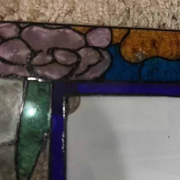 STAIN GLASS PHOTO FRAME - Picture 3 of 3
